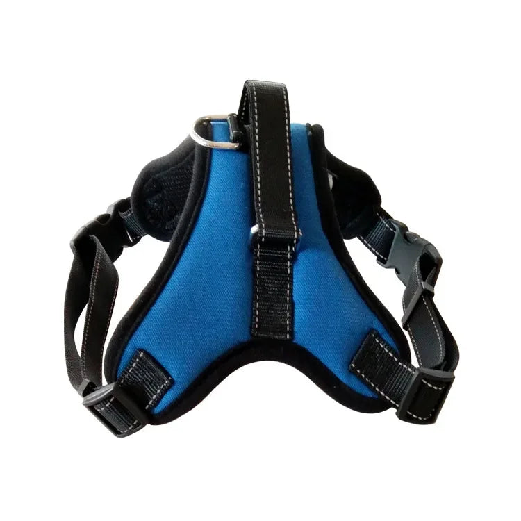Dog Harness Quick Release Vest Pet Puppy Harness Nylon Material Breathable Pet Harness for Dog Adjustable Pet Outdoor Harness