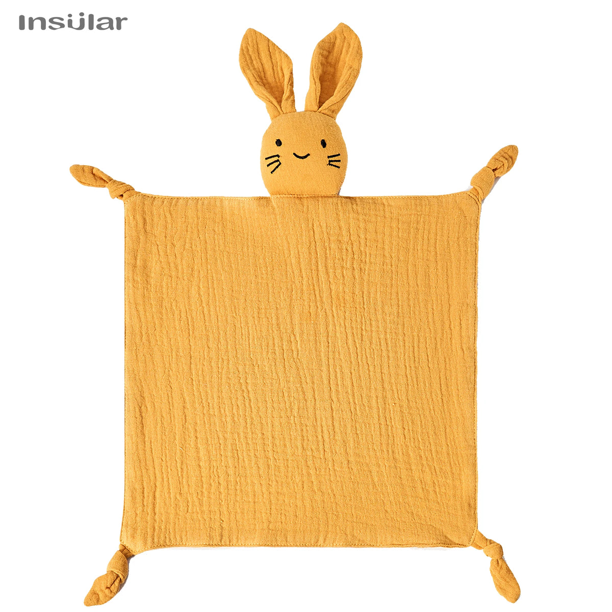 Baby Soothing Towel: Soft Rabbit Doll,Cotton Teether,Infant Comfort,Sleeping,Nursing, Cuddling Blanket Toys for Appeasing Babies