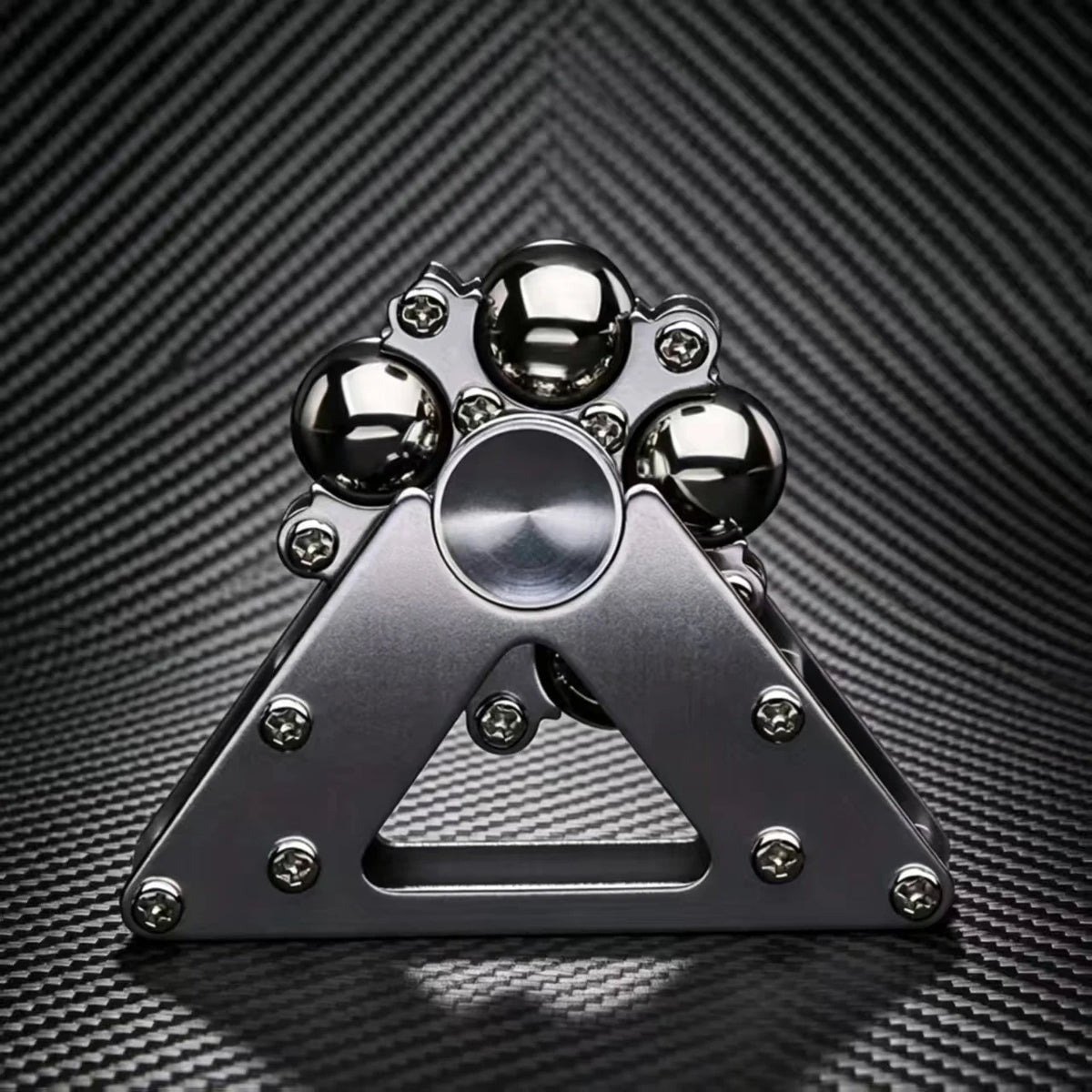 Gowinbaby Metal Fidget Spinner, Rolling Ball Track Stress Relief Hand Spinner, Anti-Anxiety Fidget Toy for Adults & Kids