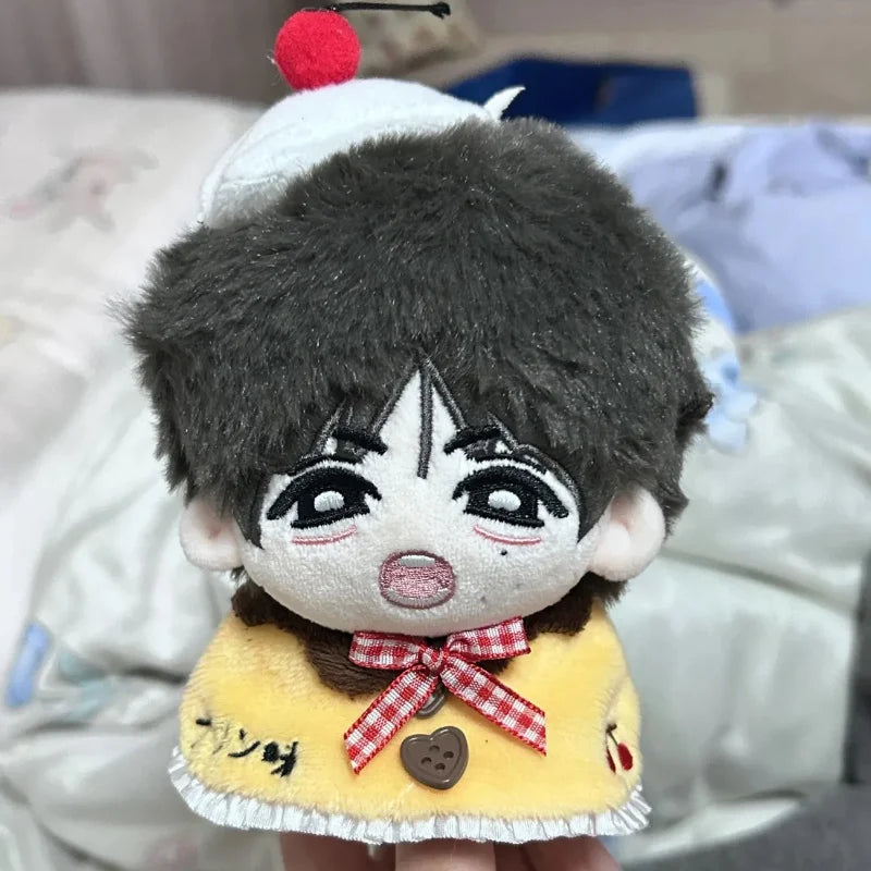 Only Clothes Cute Pudding For 10cm Cotton Doll Clothes Set Fit For Animal Star Hammer Body Types Stuffed Doll Pendant Clothes