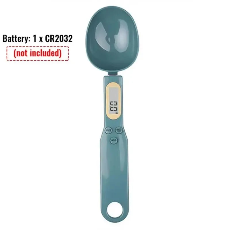 LCD Digital Measurement Adjustable Weighing Spoon Kitchen Scale Electronic Measuring Spoon Coffee Powder Scale Baking Scale