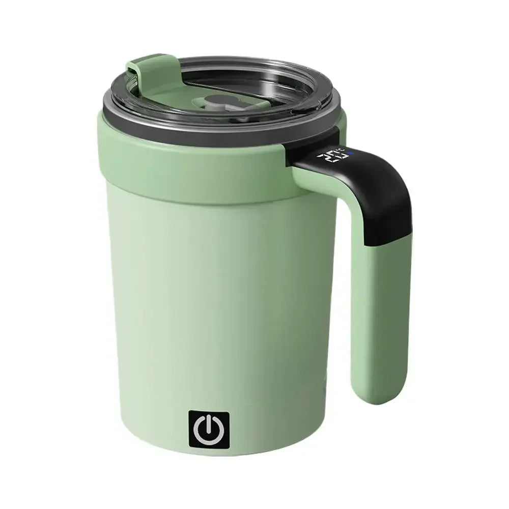 Portable Automatic Stirring Cup Detachable Gym Smart Insulated Mug Magnetic Stirring Electric Stainless Steel Coffee Mug