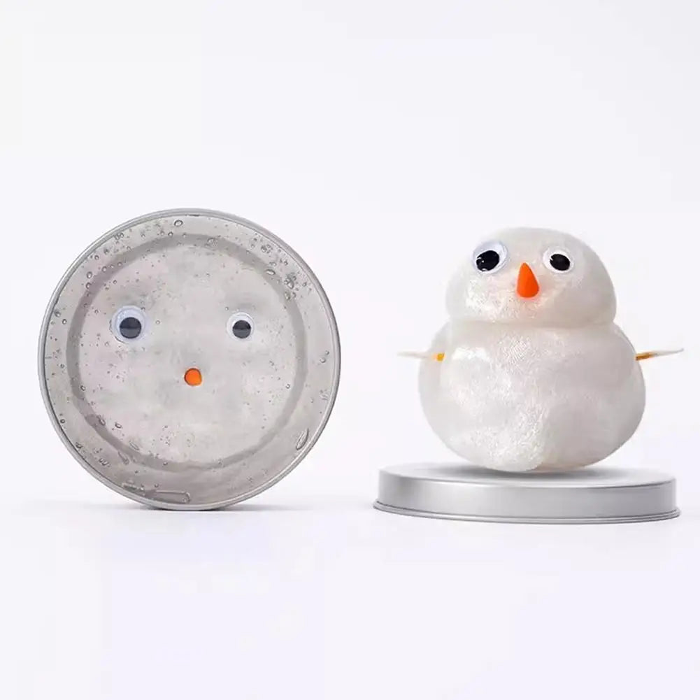 Transparent Liquid Mud, Slime Bubble Gel Stress Relief Toy, Elastic Glass Transparent Crystal Mud, Stress Relief Tool