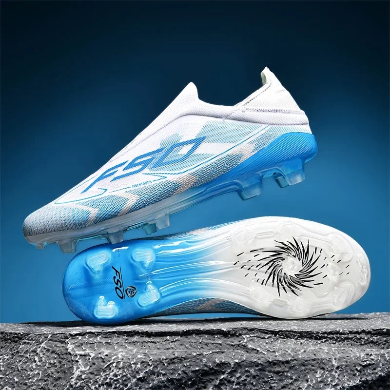 New Men's Soccer Shoes Grass Adult Non-Slip Non Slip Football Boots Ultralight Sport Indoor Cleats Fg Turf Futsal Comfortable