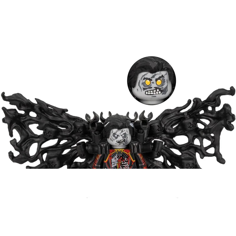 WM6205 Novel Horrible Movie Halloween Pumpkin Witch Nun Vampire Zombies Building Blocks Mini Action Figure Toys