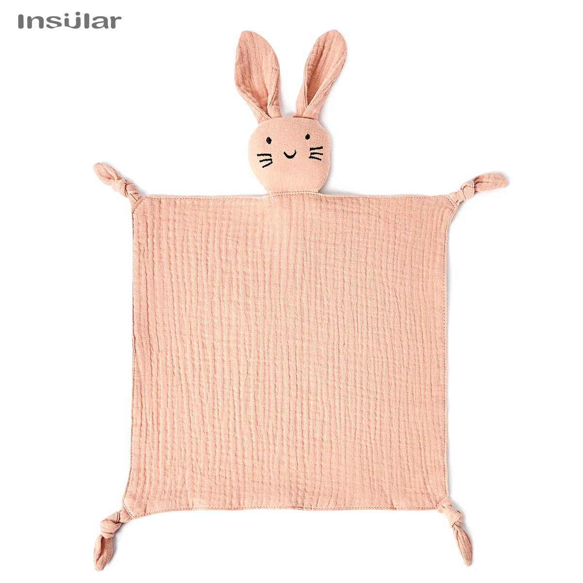 Baby Soothing Towel: Soft Rabbit Doll,Cotton Teether,Infant Comfort,Sleeping,Nursing, Cuddling Blanket Toys for Appeasing Babies