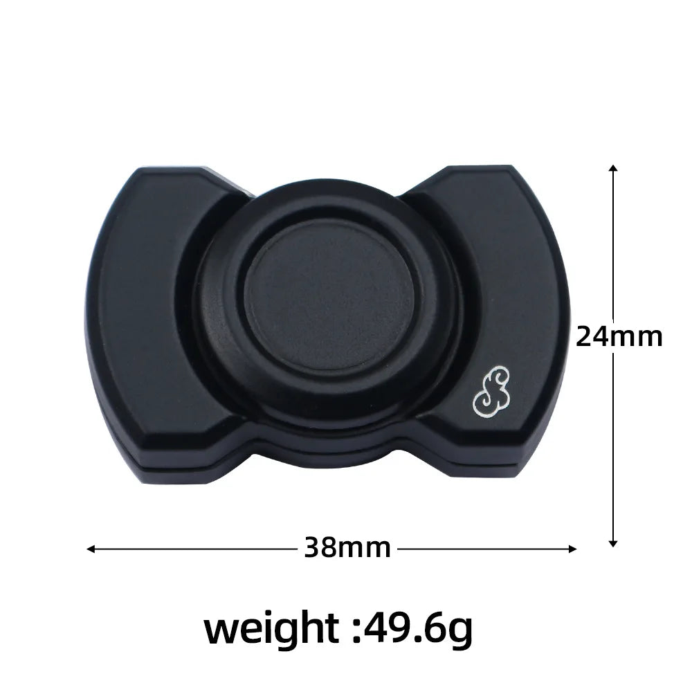 Fun 3-In-1 Game EDC Fidget Toys Personalized Skeleton Ghost Fidget Spinner Alloy Fidget Slider Stress Release Toy Sound Coin Toy
