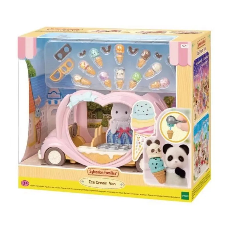 Sylvanian Families Anime Girl Figures Baby Series Figure Furniture Set Pvc Statue Model Doll Collection Ornaments Gifts Toys