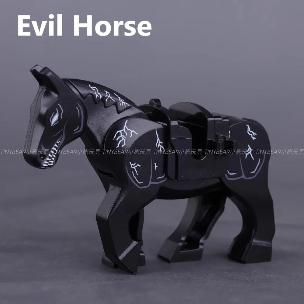 WM6205 Novel Horrible Movie Halloween Pumpkin Witch Nun Vampire Zombies Building Blocks Mini Action Figure Toys