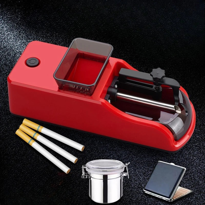 Electric Cigarette Rolling Machine Type-C Raw Grass Cigarette Device Automatic Tobacco Maker Injector Smoking Accessorie Tools