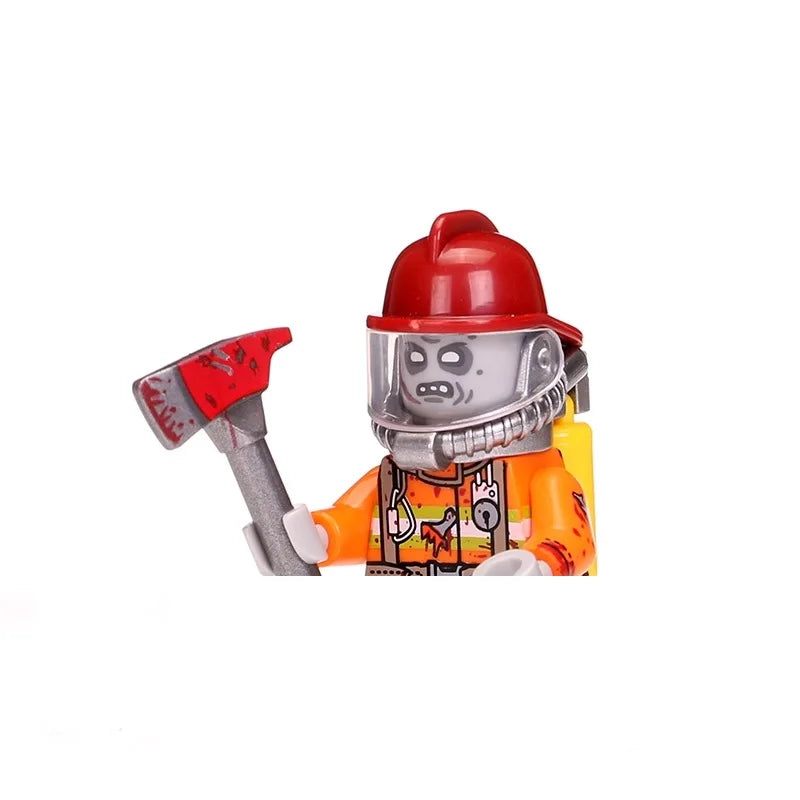 WM6205 Novel Horrible Movie Halloween Pumpkin Witch Nun Vampire Zombies Building Blocks Mini Action Figure Toys