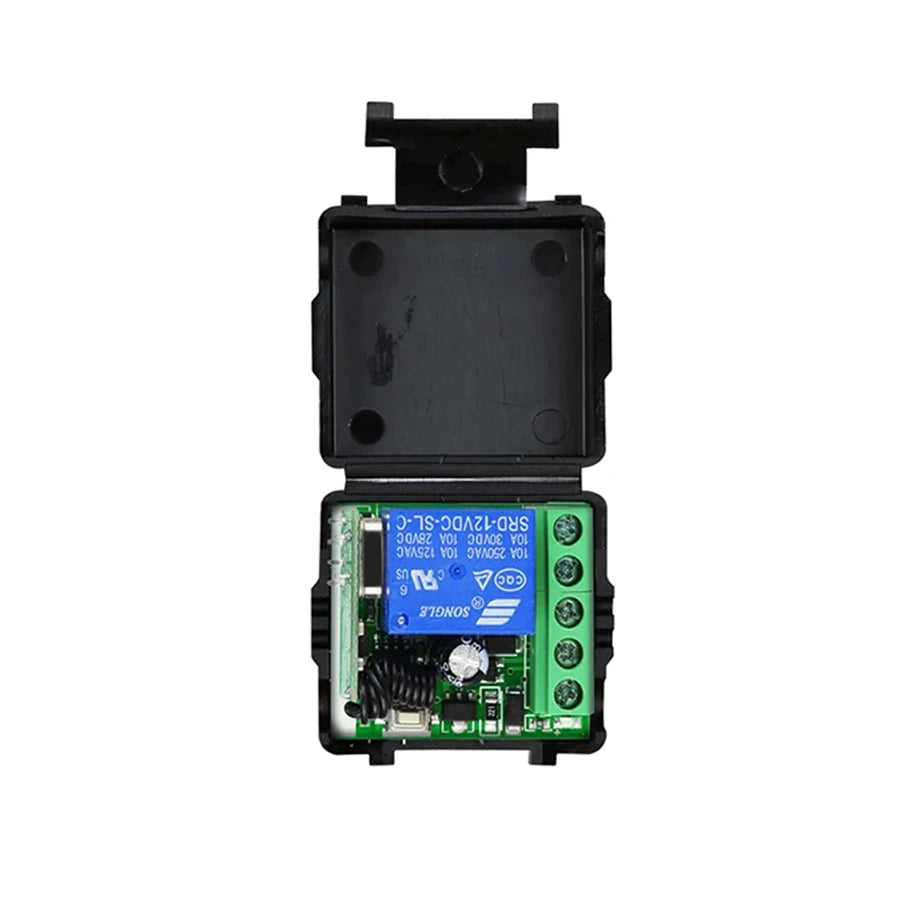 433Mhz Remote Control Wireless Switch DC 12V 1CH RF 10A Relay Receiver and 2CH Transmitter For Door Electromagnetic Lock