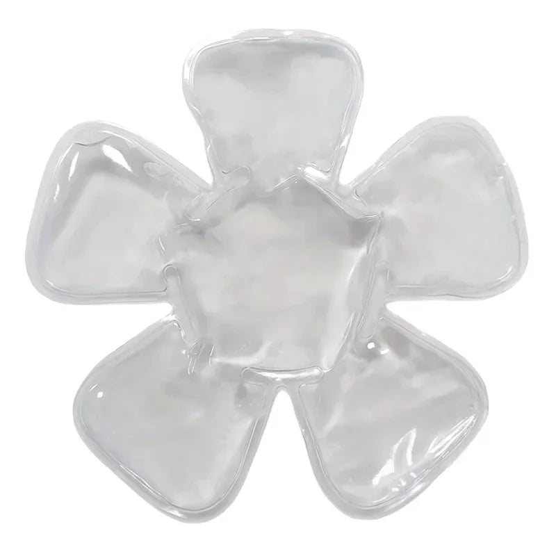 Blue PVC Gel Ice Pack - Adjustable Cooling Pad for Helmets & Hats | Reusable Cold Compress Travel Portable Outdoor Accessory