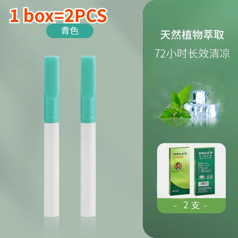 Cigarette Substitutes Mint stick Nicotine free Fresh breath Assisted smoking cessation Portable 24-hour endurance Men Gift