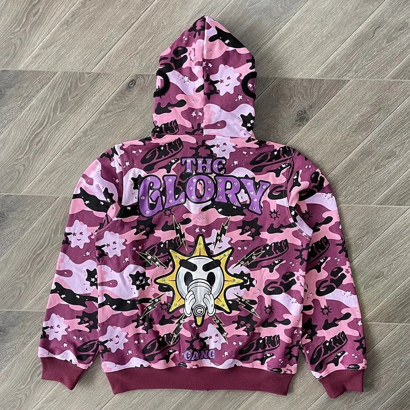 Glo Gang Hoodie Sweatshirts Wholesale Link with High Quality Same as in the Picture. Contact Customer Service for QC Videos