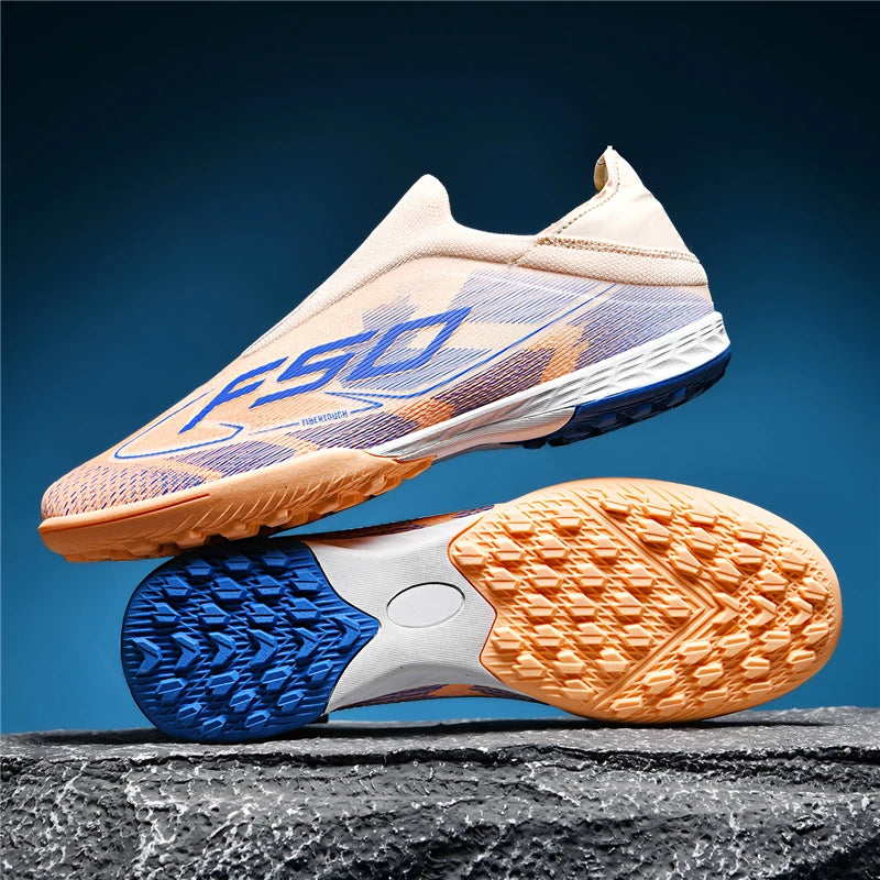 New Men's Soccer Shoes Grass Adult Non-Slip Non Slip Football Boots Ultralight Sport Indoor Cleats Fg Turf Futsal Comfortable