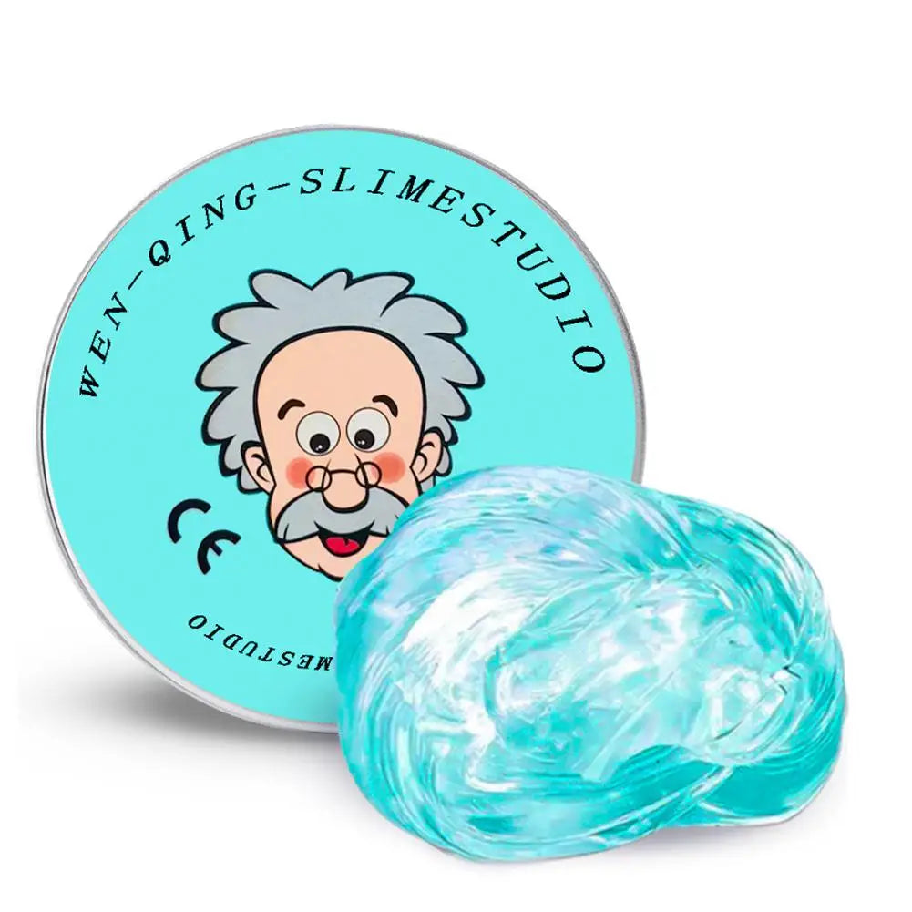 Reusable Putty Liquid Crystal Bouncy Slime Toy Set Kid Safe Mud Stress Relief Color Clay Shape Handmade DIY Handgum Playdough
