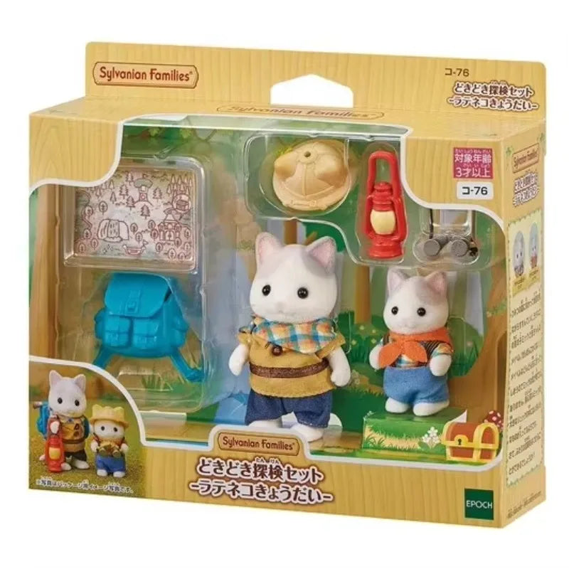 Sylvanian Families Anime Girl Figures Baby Series Figure Furniture Set Pvc Statue Model Doll Collection Ornaments Gifts Toys