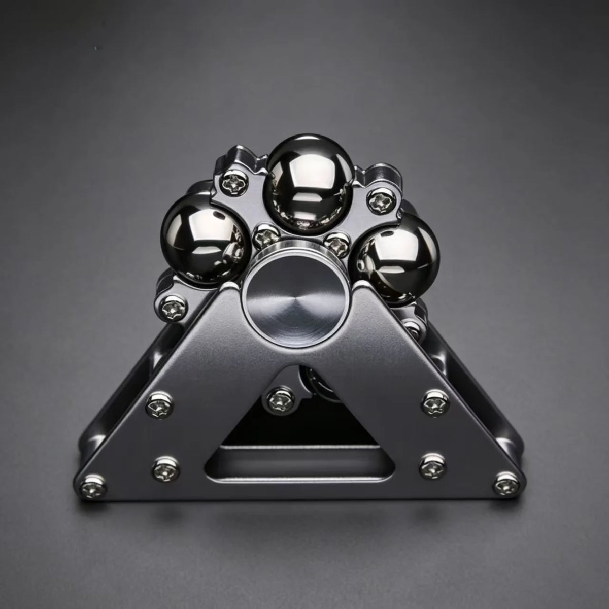 Gowinbaby Metal Fidget Spinner, Rolling Ball Track Stress Relief Hand Spinner, Anti-Anxiety Fidget Toy for Adults & Kids