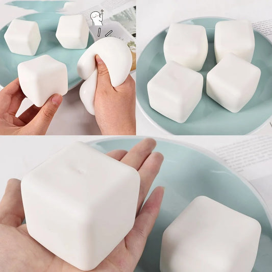 Xx-Squishy Tofu Stress Balls Autism Sensory Toys Stress & Anxiety Relief Fidget Toys Dough Water Ball Gifts Bulk for Adults Kids