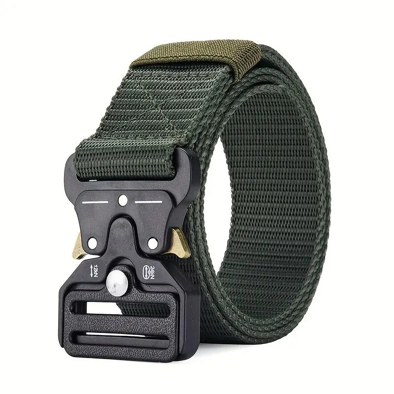 Men's Belt Outdoor Multi Function Compass Belt High Quality Canvas For Nylon Male Luxury Belts Women's Sports Jeans Neutral Belt