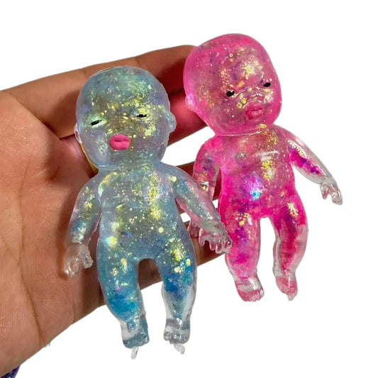 2026 Clear Slime Crystal Slime Crystal SoilFor Friend Christmas Gift