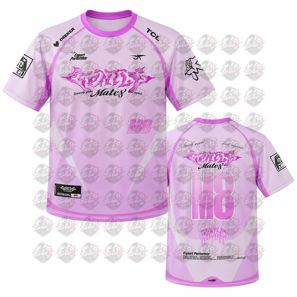 Popluar Esports Fans 2026 M8 Team Newest T-shirts Fashion 3d Print Short Sleeve Gentle Mates Men Uniform Tees Breathable Tops