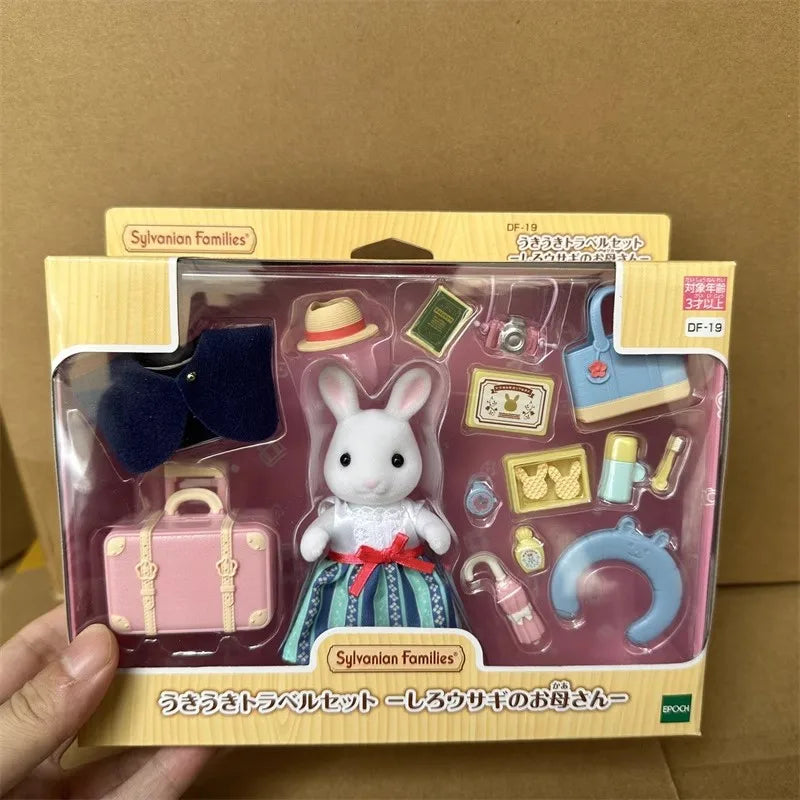 Sylvanian Families Anime Girl Figures Baby Series Figure Furniture Set Pvc Statue Model Doll Collection Ornaments Gifts Toys