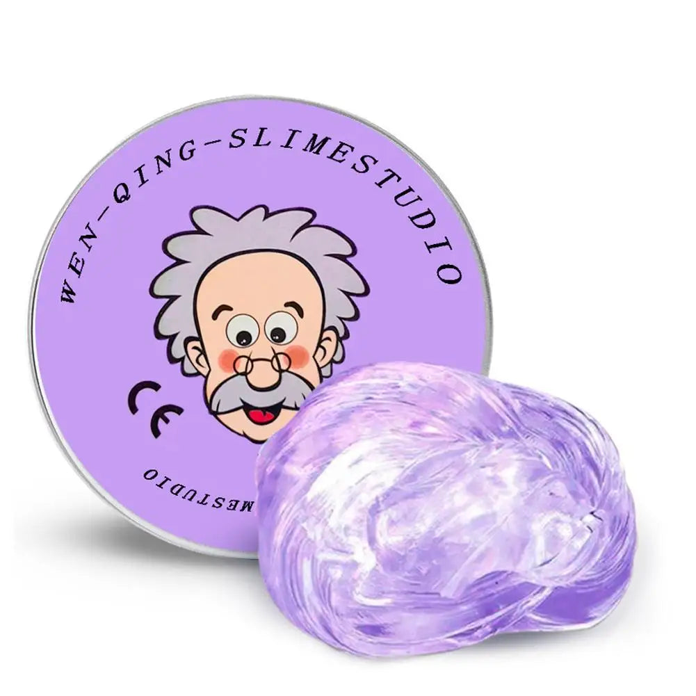 Reusable Putty Liquid Crystal Bouncy Slime Toy Set Kid Safe Mud Stress Relief Color Clay Shape Handmade DIY Handgum Playdough