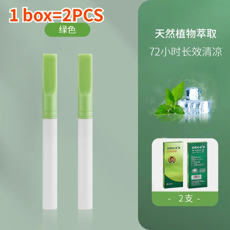 Cigarette Substitutes Mint stick Nicotine free Fresh breath Assisted smoking cessation Portable 24-hour endurance Men Gift