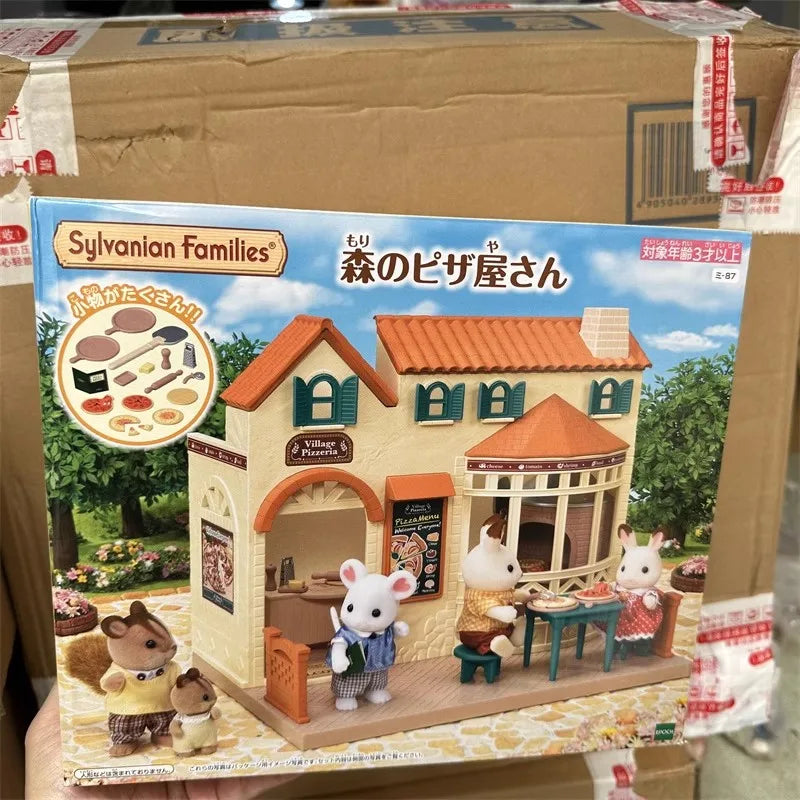 Sylvanian Families Anime Girl Figures Baby Series Figure Furniture Set Pvc Statue Model Doll Collection Ornaments Gifts Toys