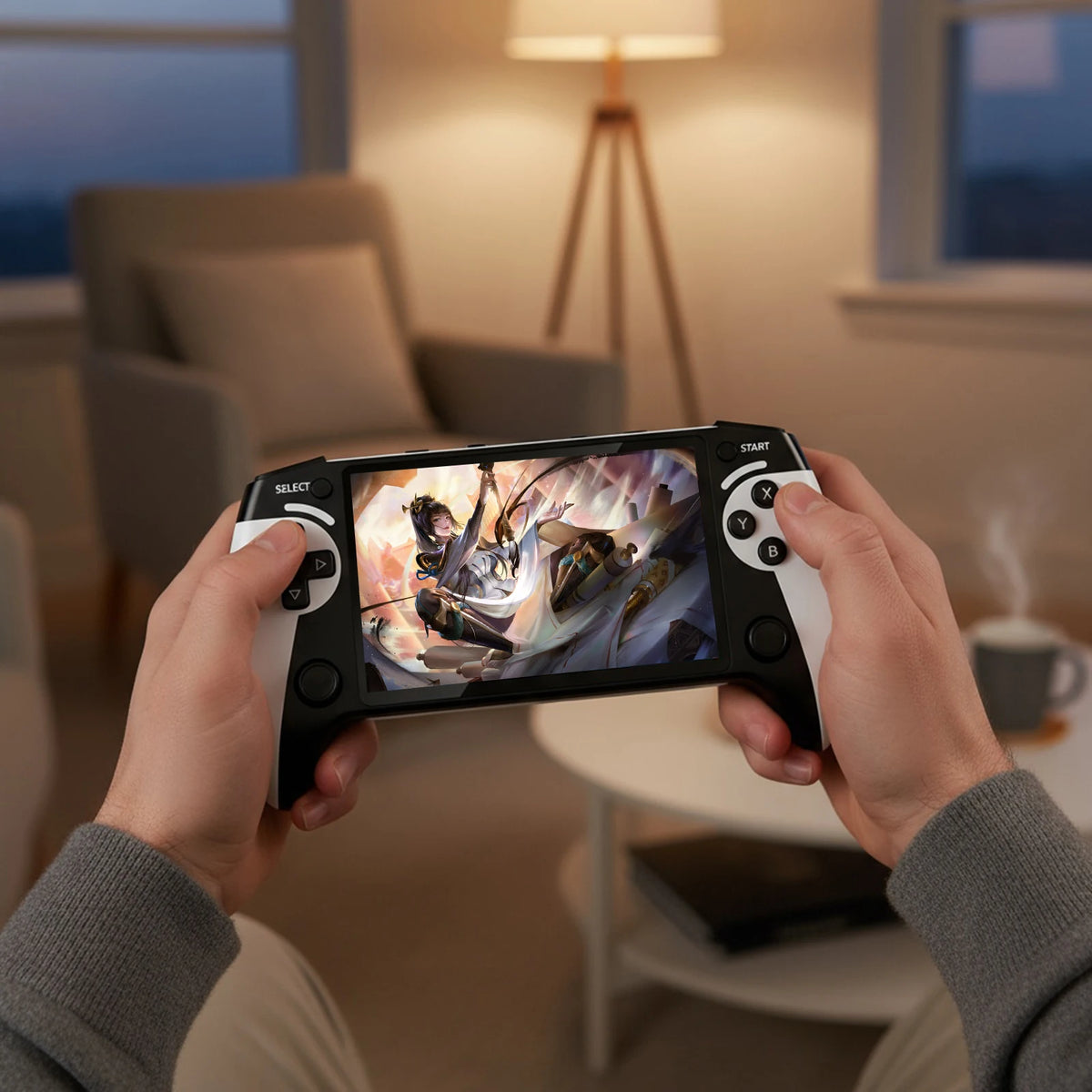 Handheld Game Console 5.5 Inch Screen Retro Gaming Console with 20000+ Games Game Player for Kids and Adults