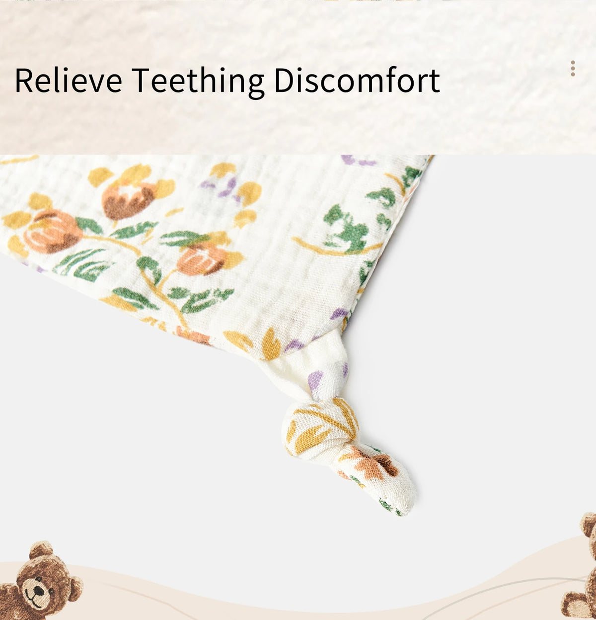 Baby Soothing Towel: Soft Rabbit Doll,Cotton Teether,Infant Comfort,Sleeping,Nursing, Cuddling Blanket Toys for Appeasing Babies