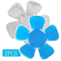 Blue PVC Gel Ice Pack - Adjustable Cooling Pad for Helmets & Hats | Reusable Cold Compress Travel Portable Outdoor Accessory