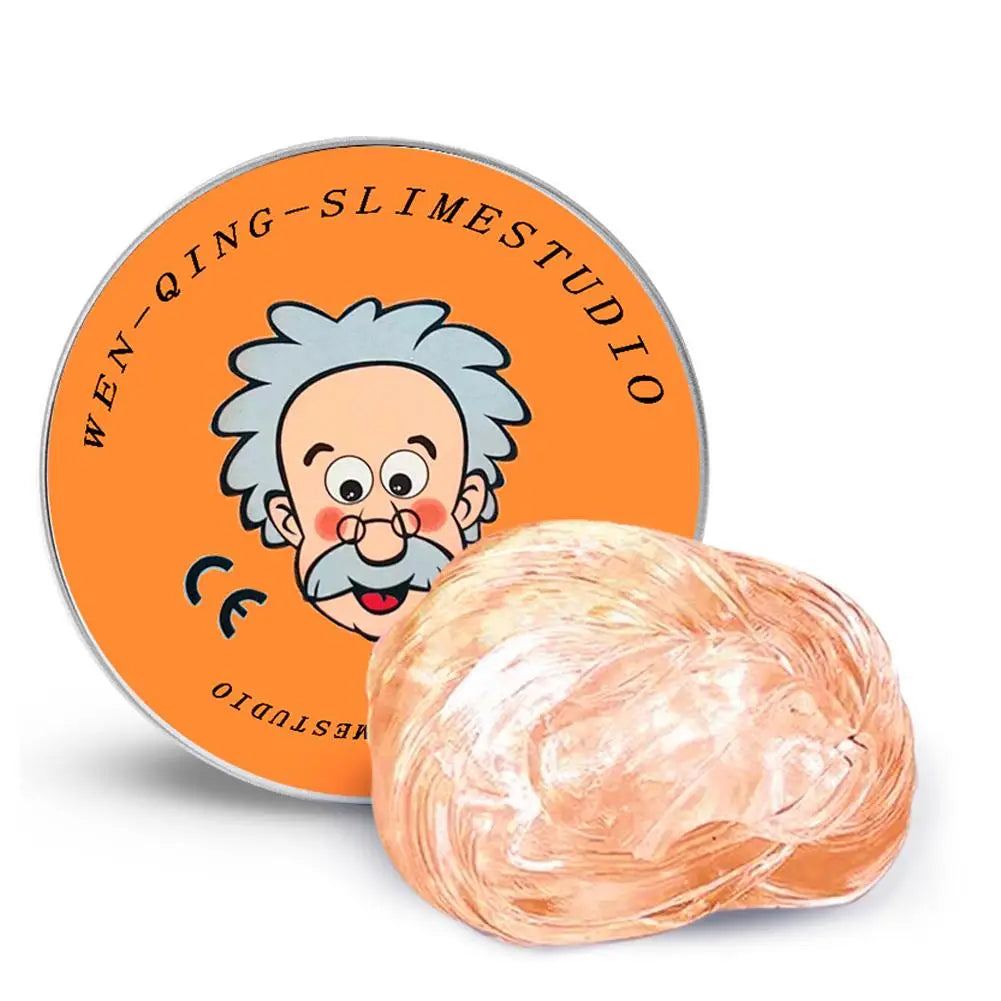 Transparent Liquid Mud, Slime Bubble Gel Stress Relief Toy, Elastic Glass Transparent Crystal Mud, Stress Relief Tool