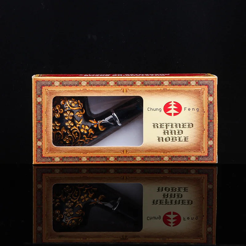 Curved Carved Tobacco Pipe Fashionable Retro Smoking Holders High-quality Reduce Tar Cigarette Filter Men Gift Smoking Tool